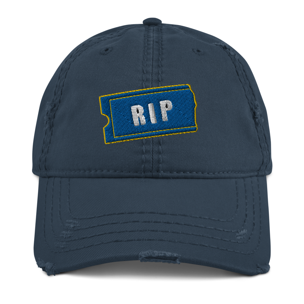 RIP Distressed Dad Hat