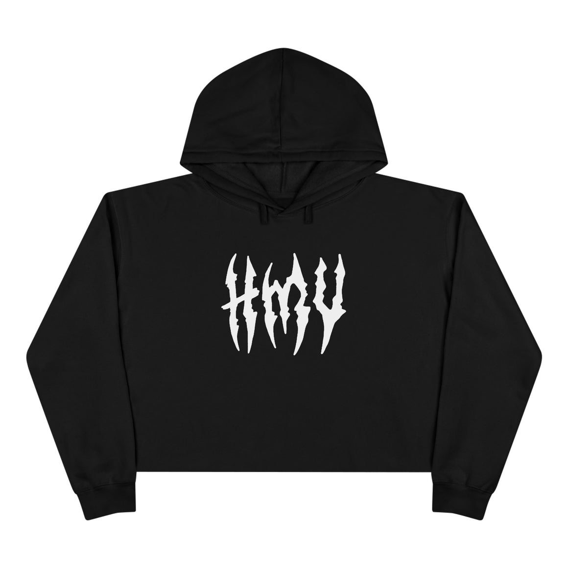 HMU - Crop Hoodie