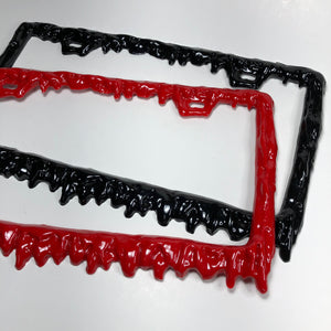 Slime Time Vehicle License Plate Frame