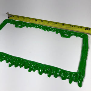 Slime Time Vehicle License Plate Frame