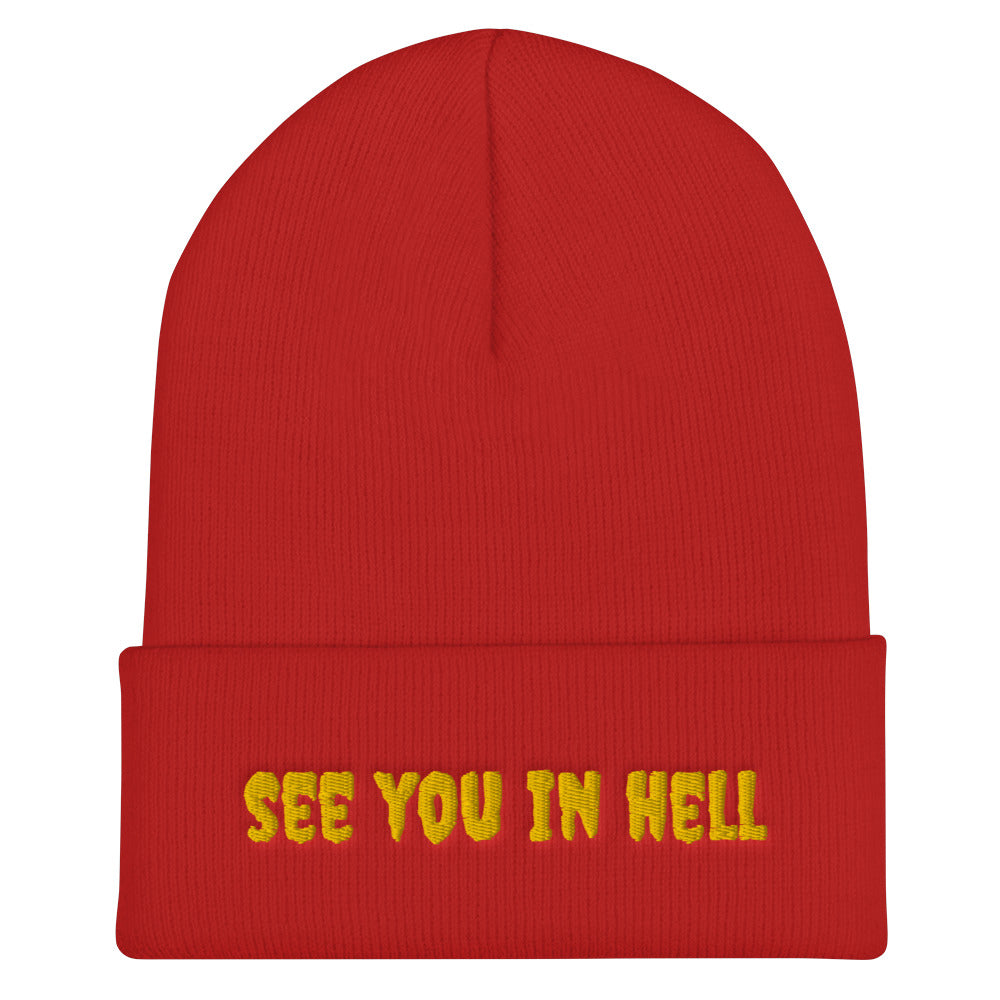 See You In Hell Beanie