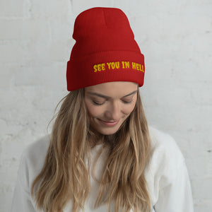See You In Hell Beanie