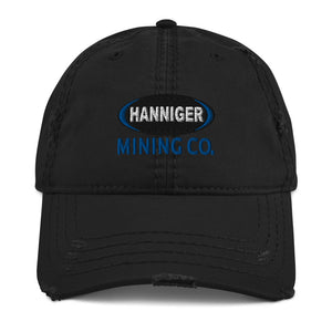 Hanniger Mining Co. Distressed Dad Hat